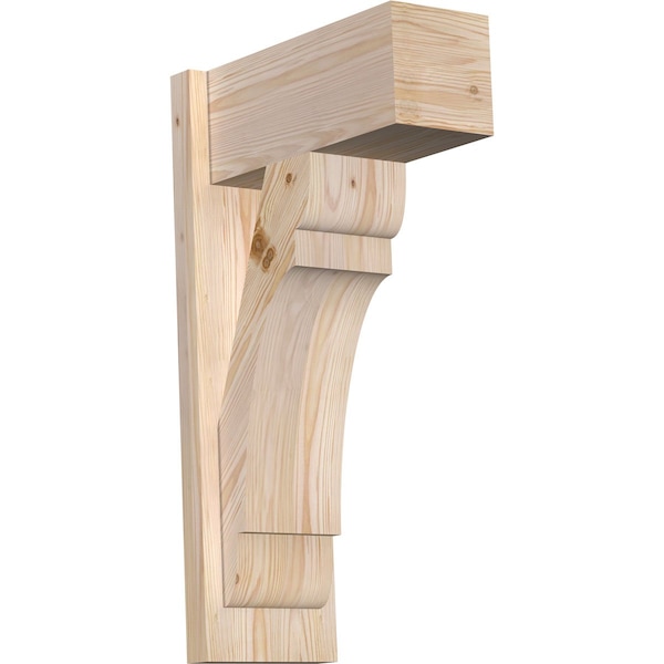 Ekena Millwork Olympic Block Smooth Outlooker, Douglas Fir, 7 1/2"W x 16"D x 28"H OUT08X16X28OLY05SDF - main